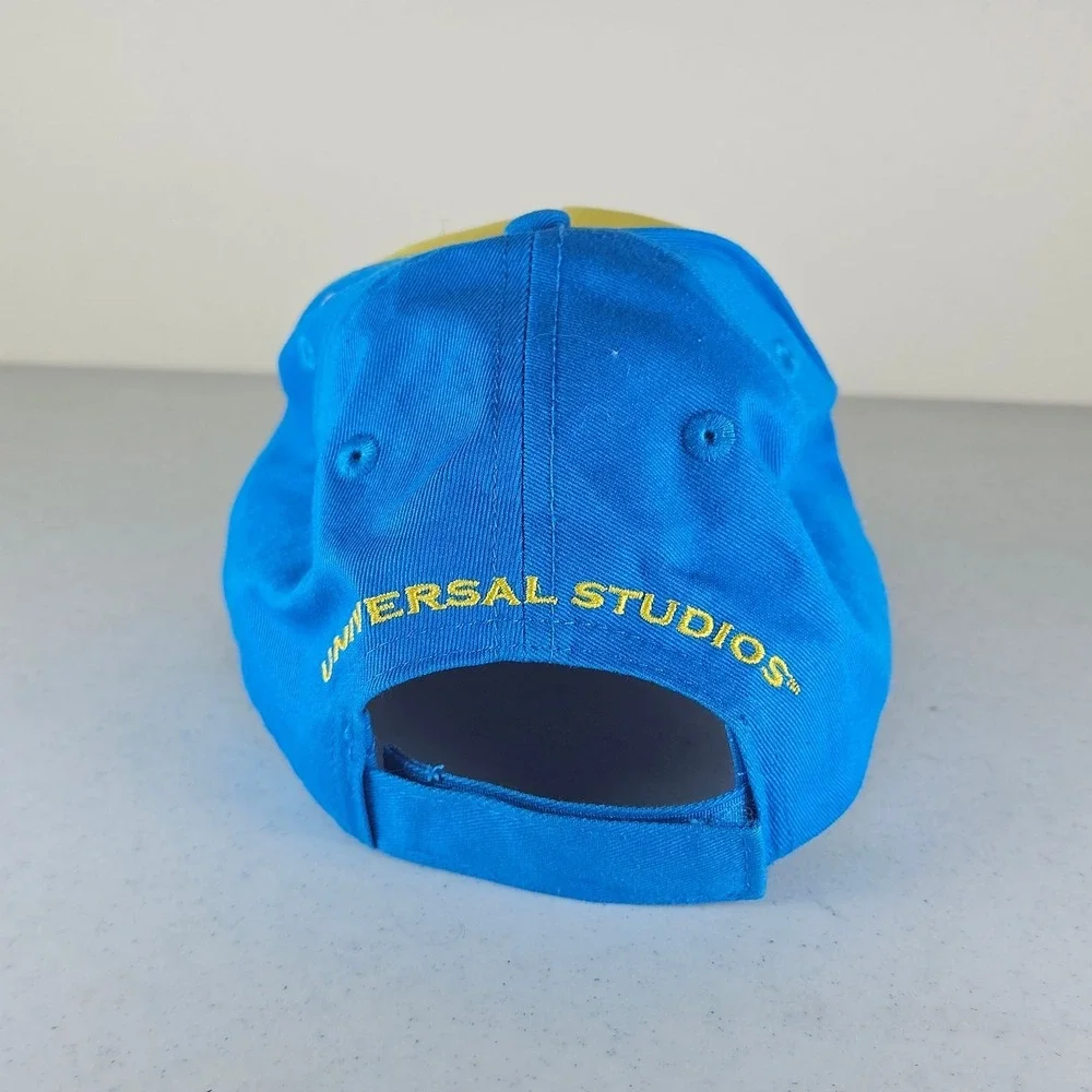 Bart Simpson Kids Cap Bright Blue & Yellow Embroidered Design‎ Universal Studios